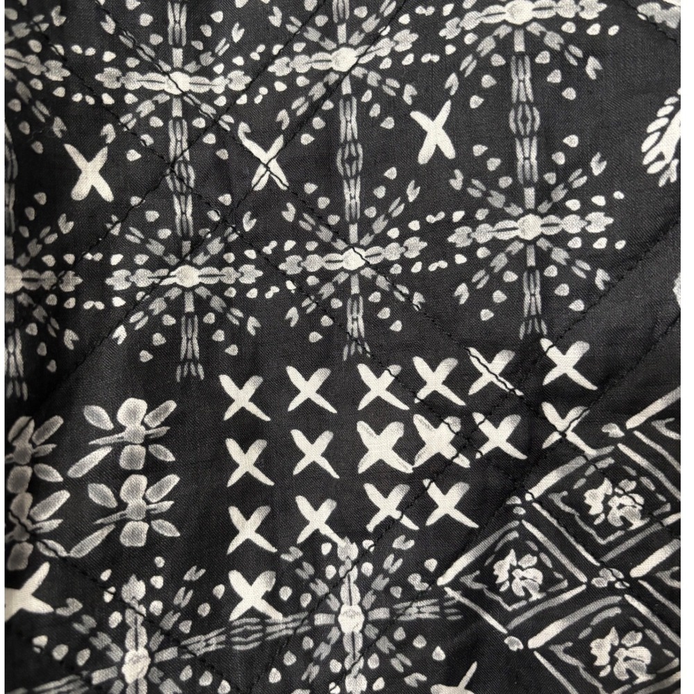 Johnny Was Workshop Quilted Patchwork Bomber Jack… - image 4